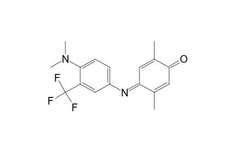 2,5-Cyclohexadien-1-one, 4-[[4-(dimethylamino)-3-(trifluoromethyl)phenyl]imino]-2,5-dimethyl-
