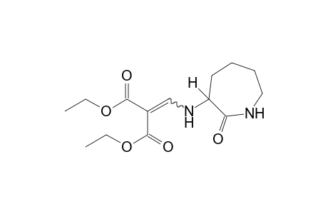 {[(hexahydro-2-oxo-1H-azepin-3-yl)amino]methylene}malonic acid, diethyl ester
