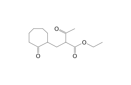 3-Oxobutyric acid, 2-(2-oxocycloheptyl)methyl-, ethyl ester