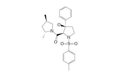 (2S,5S)-1-[(2S,3S)-3-Hydroxy-3-phenyl-N-tosylprolyl]-2,5-dimethylpyrrolidine