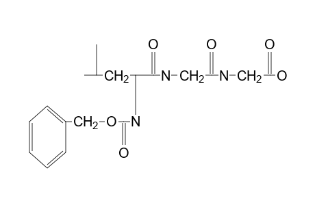 N-[N-(N-carboxy-L-leucyl)glycyl]glycine, N-benzyl ester