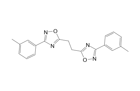 1,2-bis(3-m-tolyl-1,2,4-oxadiazol-5-yl)ethane