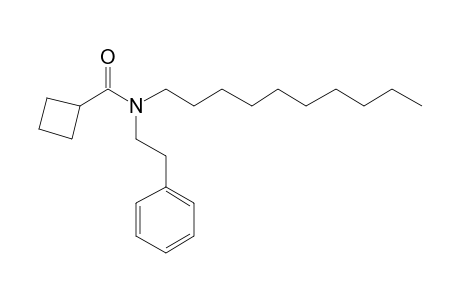 Cyclobutanecarboxamide, N-(2-phenylethyl)-N-decyl-