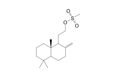 13,14,15,16-tetranorlabd-8(17)-en-12-yl methanesulfonate