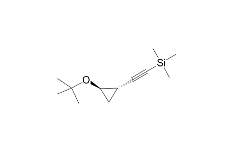 2-[(1S,2R)-2-tert-butoxycyclopropyl]ethynyl-trimethyl-silane