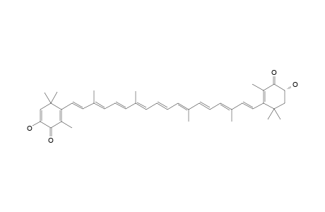 .beta.,.beta.-Carotene-4,4'-dione, 2,3-didehydro-3,3'-dihydroxy-, (3'R)-