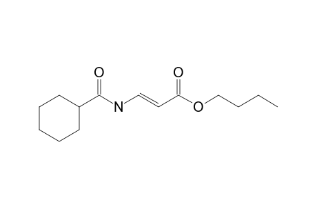 (E)-Butyl 3-(cyclohexanecarboxamido)acrylate