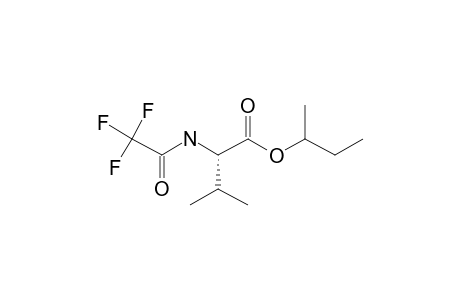 L-Valine, N-(trifluoroacetyl)-, 1-methylpropyl ester