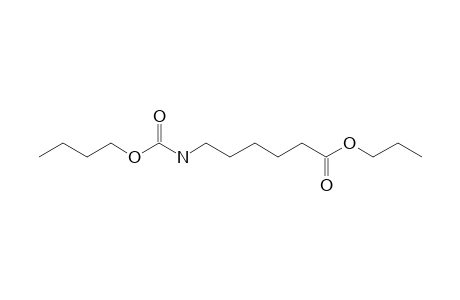 6-Aminocaproic acid, N-butoxycarbonyl-, propyl ester