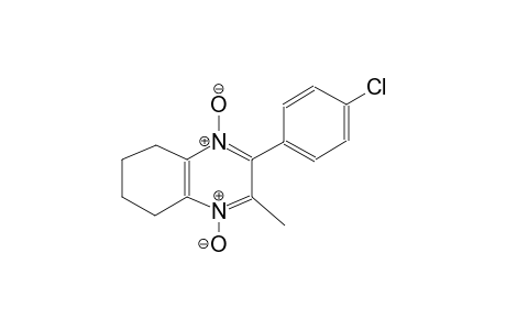 quinoxaline, 2-(4-chlorophenyl)-5,6,7,8-tetrahydro-3-methyl-, 1,4-dioxide