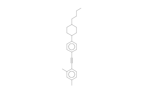 1-([4-(4-Butylcyclohexyl)phenyl]ethynyl)-2,4-dimethylbenzene