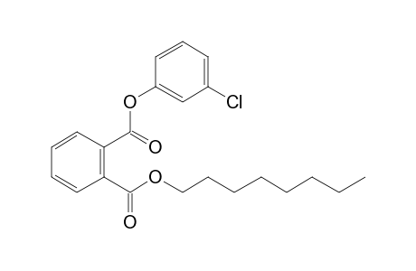 Phthalic acid, 3-chlorophenyl octyl ester