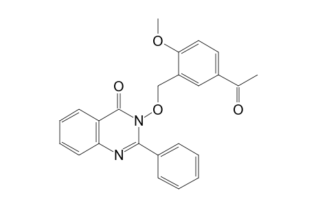 3-[(5-acetyl-2-methoxybenzyl)oxy]-2-phneyl-4(3H)-quinazolinone