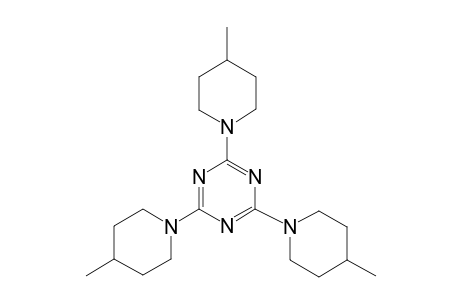 1,3,5-triazine, 2,4,6-tris(4-methyl-1-piperidinyl)-