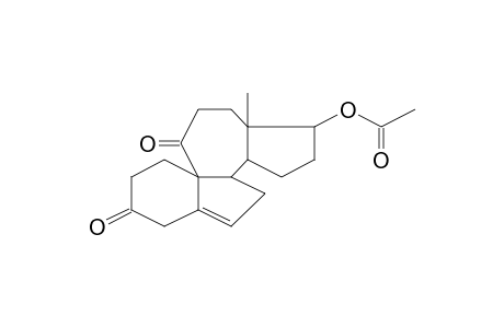Acetic acid, 12a-methyl-7,10-dioxo-1,2,3,3a,3b,4,6,7,8,9,10,11,12,12a-tetradecahydro-benzo[c]cyclopenta[h]azulen-1-yl ester
