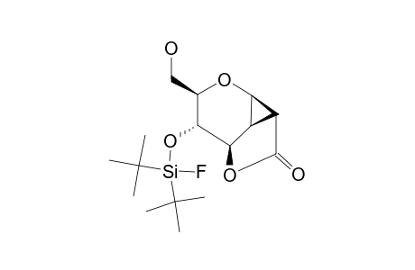 5-(DI-TERT.-BUTYL-FLUORO-SILANYLOXY)-4-HYDROXYMETHYL-HEXAHYDRO-1,3-DIOXA-CYCLOPROPA-[CD]-INDEN-2-ONE