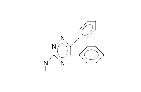N,N-Dimethyl-5,6-diphenyl-1,2,4-triazin-3-amine