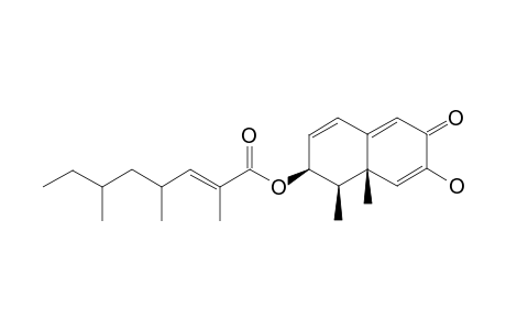 2,4,6-TRIMETHYL-OCT-2-ENOIC-ACID-1,2,6,8A-TETRAHYDRO-7-HYDROXY-1,8A-DIMETHYL-6-OXO-2-NAPHTALEN-YLESTER