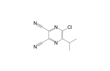 6-isopropyl-5-chloro-1,4-diazine-2,3-dicarbonitrile