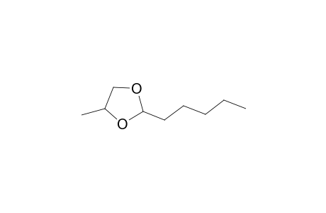 2-n-pentyl-4-methyl-1,3-dioxolane