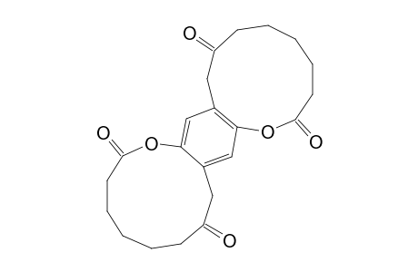 3,4,5,6,7,9,13,14,15,16,17,19-DODECAHYDROBENZO[1,2-b:4,5-b']BISOXACYCLOUNDECIN-2,8,12,18-TETRONE