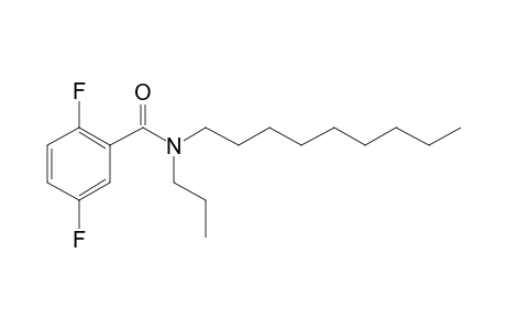 Benzamide, 2,5-difluoro-N-propyl-N-nonyl-