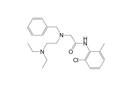 2-{benzyl[2-(diethylamino)ethyl]amino-6'-chloro-o-acetotoluidide