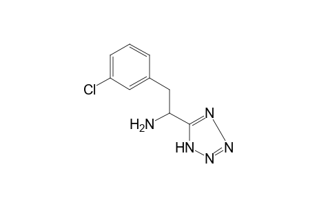 5-(alpha-Amino-m-chlorophenethyl)-1H-tetrazole