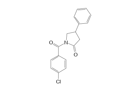 1-(4-Chlorobenzoyl)-4-phenyl-2-pyrrolidinone