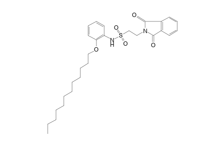 N-{2-{[(o-dodecyloxy)phenyl]sulfamoyl}ethyl}phthalimide