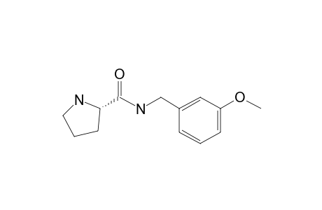 (S)-N-(3-Methoxybenzyl)pyrrolidine-2-carboxamide