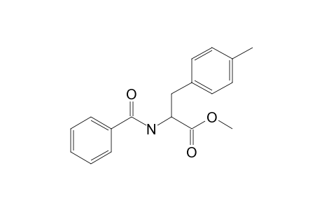 2-Benzamido-3-(4-methylphenyl)propanoic acid methyl ester