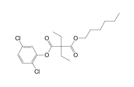 Diethylmalonic acid, 2,5-dichlorophenyl hexyl ester