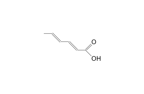 (2E,4E)-2,4-hexadienoic acid