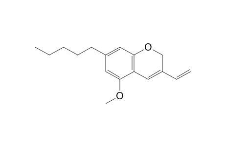 5-Methoxy-7-pentyl-3-vinyl-2H-chromene