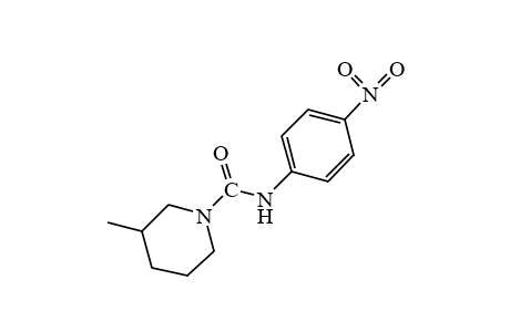 3-methyl-4'-nitro-1-piperidinecarboxanilide