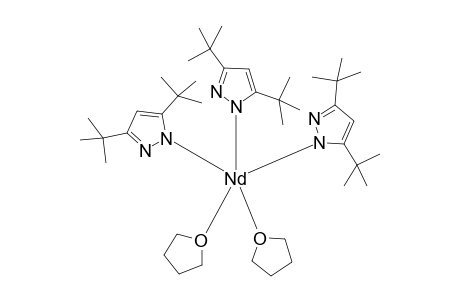 Tris(3,5-di-t-butylpyrazolato)bis(tetrahydrofuran)neodymium(III)