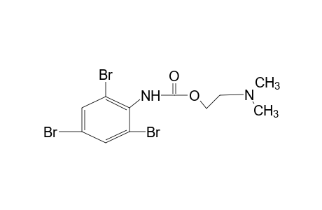 2,4,6-tribromocarbanilic acid, 2-(dimethylamino)ethyl ester