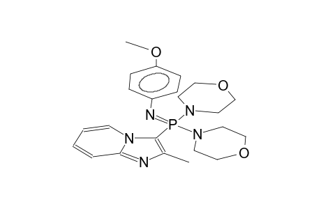 N-(4-methoxyphenyl)imidodimorpholido(2-methylpyrido[1,2-a]pyrazol-3-yl)phosphonate