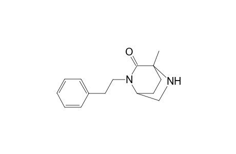 4-Methyl-2-phenethyl-2,5-diazabicyclo[2.2.2]octan-3-one