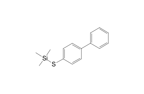 Thiophenol <4-phenyl->, mono-TMS