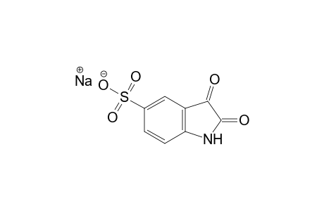 2,3-dioxo-5-indolinesulfonic acid, sodium salt