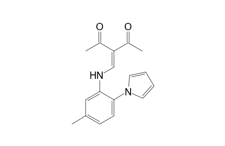 3-{[6-(pyrrol-1-yl)-m-toluidino]methylene}-2,4-pentanedione