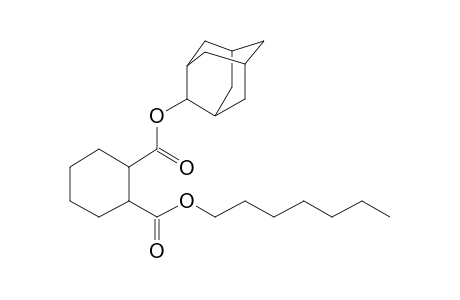 1,2-Cyclohexanedicarboxylic acid, 2-adamantyl heptyl ester