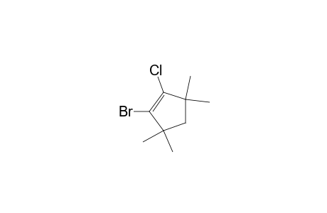 1-Bromo-2-chloro-3,3,5,5-tetramethylcyclopentene