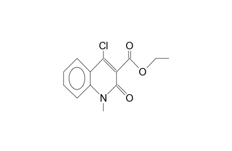 4-chloro-2-keto-1-methyl-quinoline-3-carboxylic acid ethyl ester