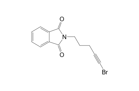 N-(5-Bromopent-4-ynyl)-phthalimide