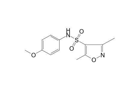 3,5-dimethyl-4-isoxazolesulfon-p-anisidide