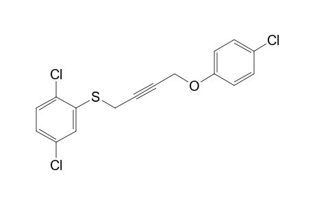 p-chlorophenyl 4-[(2,5-dichlorophenyl)thio]-2-butynyl ether