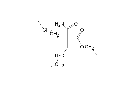2,2-dibutylmalonamic acid, ethyl ester